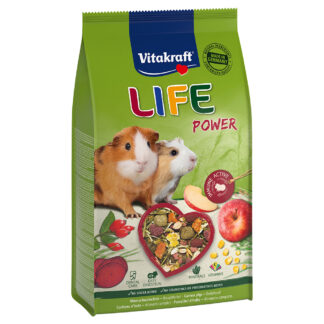 Vitakraft Life Power morčata - výhodné balení: 5 x 600 g