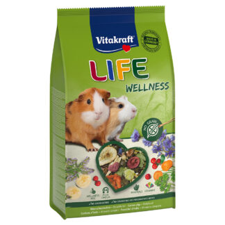 Vitakraft Life Wellness morčata - výhodné balení: 5 x 600 g