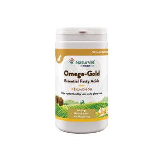 NaturVet Omega Gold - 180 žvýkacích tablet