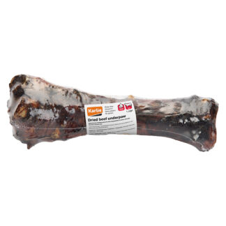 Karlie sušené hovězí ze spodní části nohy - výhodné balení: 6 x 22 - 24 cm