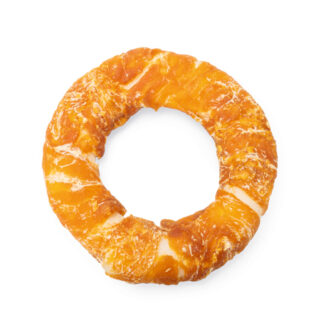 Karlie žvýkací kroužek s kuřecím - výhodné balení: 8 x Ø 12