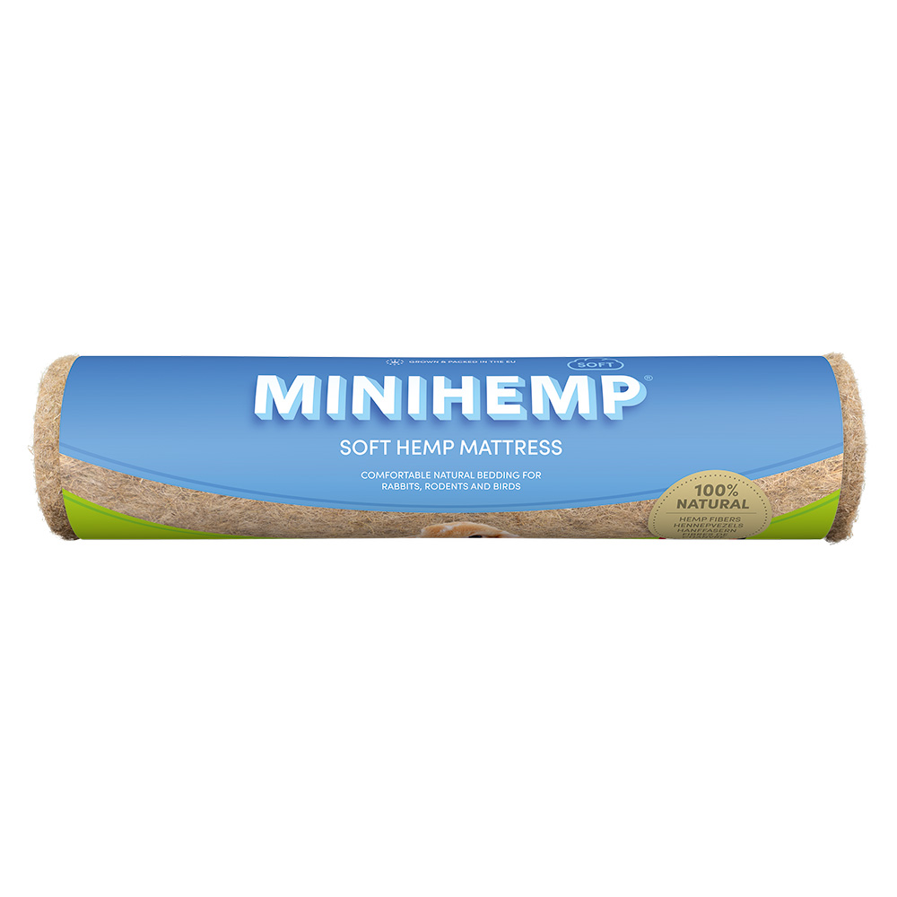 MiniHemp Soft konopná matrace - výhodné balení: sada 2 ks 50 x 120 cm