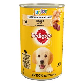 Pedigree Junior 24 ks (24 x 400 g) - s kuřecím