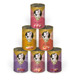 KITTY Cat Adult Pate 24 x 400 g výhodné balení - míchané balení III (6 druhů)