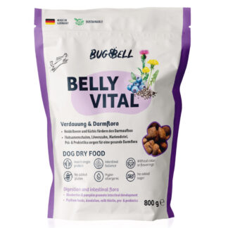 BugBell Belly Vital trávení a střevní flóra - výhodné balení: 12 x 800 g