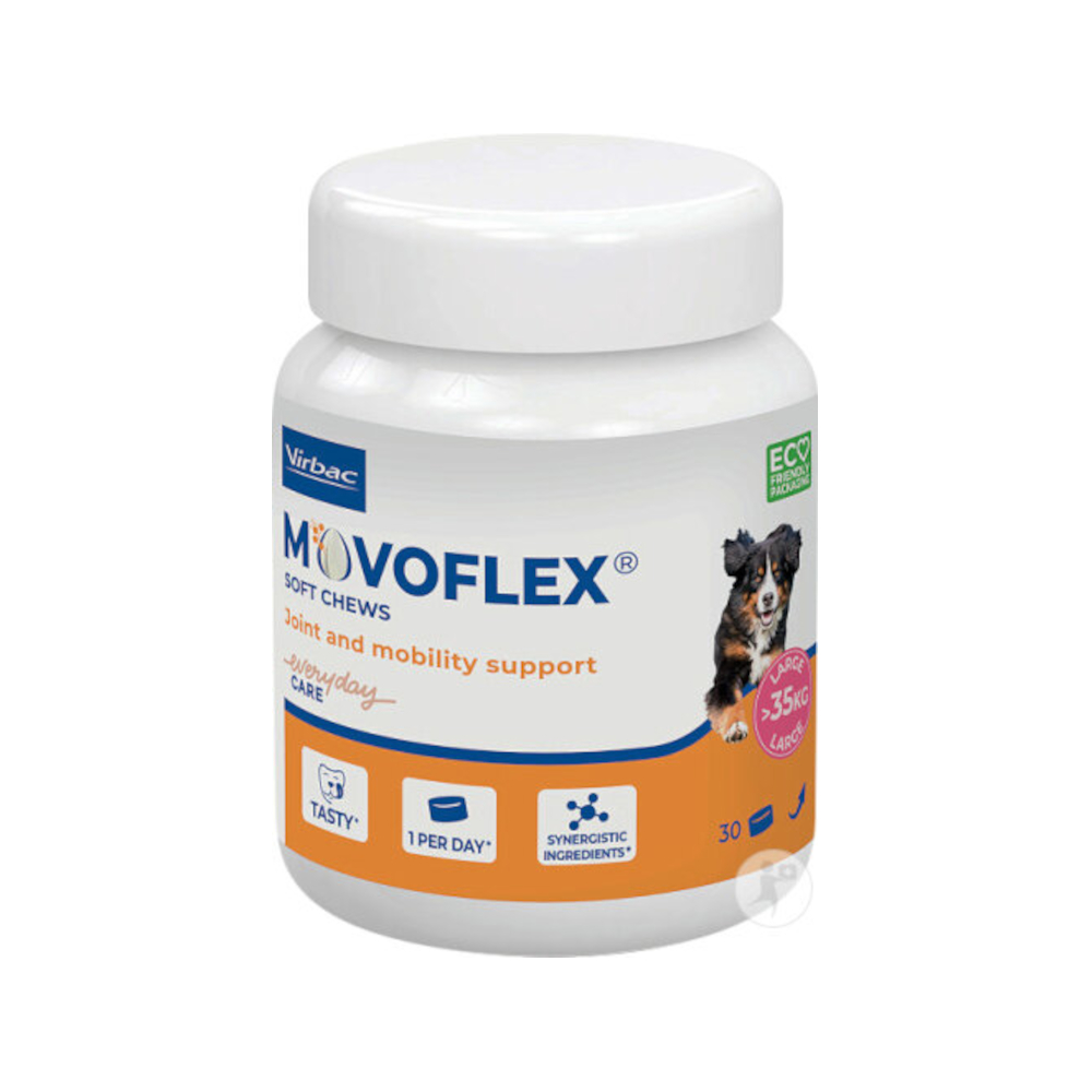 Movoflex Soft Chews Joint & Mobility Support - L: pro velké psy od 35 kg (180 g)