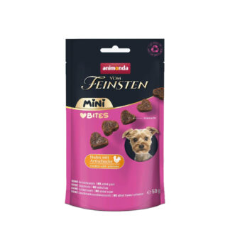animonda vom Feinsten Adult Mini Bites - 10 x 50 g kuřecí s artyčokem