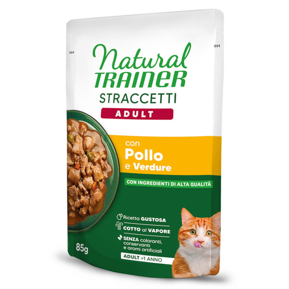 Výhodné balení Natural Trainer proužky v omáčce 44 ks (44 x 85 g) - kuřecí