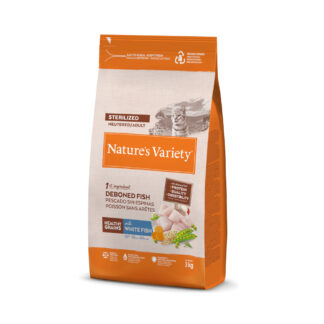 Nature's Variety Healthy Grains Sterilised Whitefish - výhodné balení: 2 x 3 kg