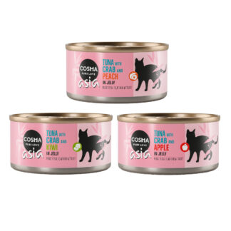 Cosma Asia Fruit v želé 24 x 170 g - výhodné balení - Fruit Mix 2