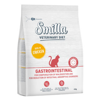 Smilla Veterinary Diet Gastrointestinal s kuřecím - výhodné balení: 2 x 4 kg