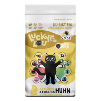 Lucky Lou Adult drůbeží a kuřecí - výhodné balení 2 x 9 kg