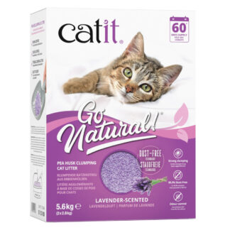 Catit Go Natural stelivo pro kočky s vůní levandule - Výhodné balení: 11