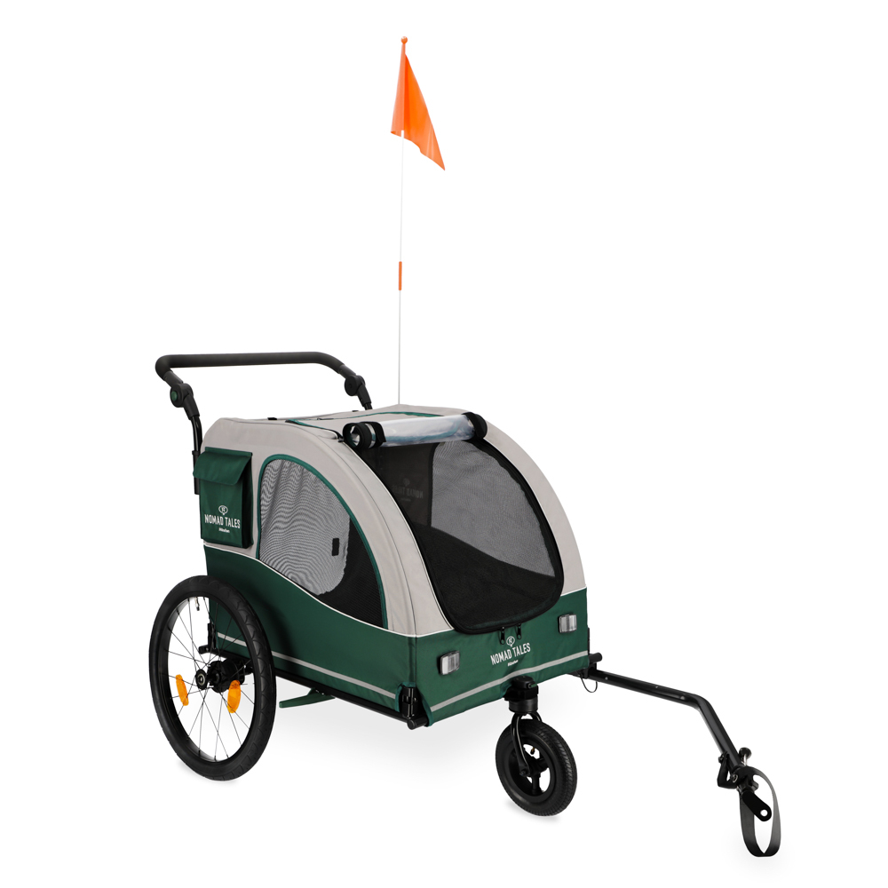 Nomad Tales Spirit Bike přívěsný vozík za elektrokolo - D 145 x Š 84 x V 103 cm