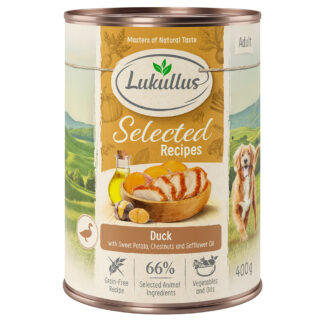 Lukullus Selected Recipes: jemné kachní srdce - výhodné balení: 24 ks (24 x 400 g)