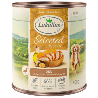 Lukullus Selected Recipes: jemné kachní srdce - výhodné balení: 24 ks (24 x 800 g)