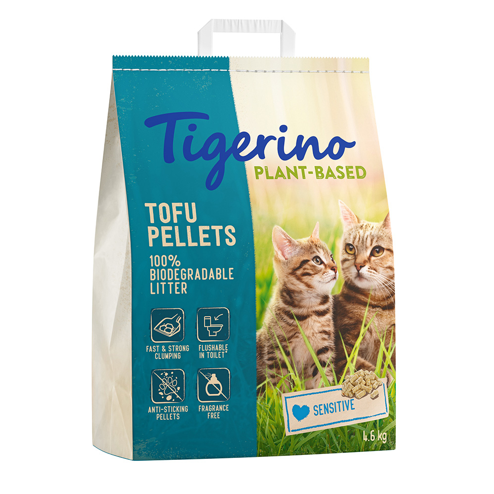Tigerino Plant-Based Tofu stelivo pro kočky - Sensitive
