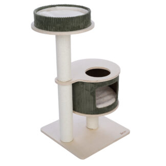 Modern Living Helsinki škrabadlo S - vojenská zelená / krémová