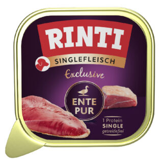 Výhodné balení RINTI Singlefleisch Exclusive 30 ks (30 x 150 g) - kachna