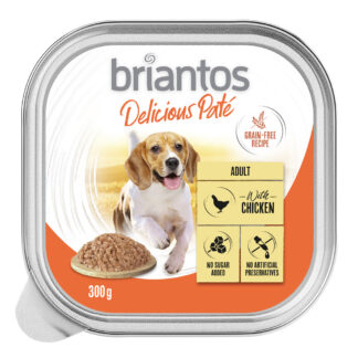 Briantos Delicious Paté 3 x 9 ks (27 x 300 g) - krůtí