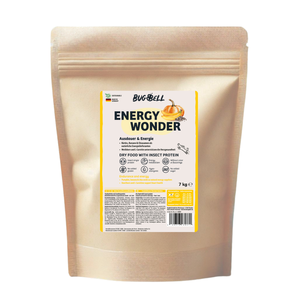 BugBell granule Energy Wonder - výhodné balení: 4 x 7 kg