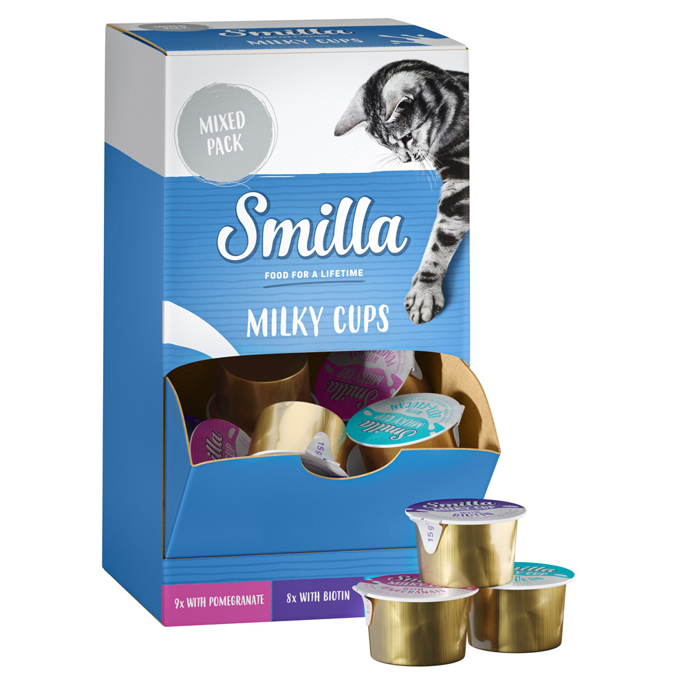 Smilla Milky Cups smíšené balení - výhodné balení: 75 ks (75 x 15 g)