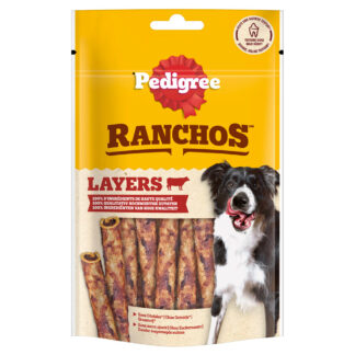 Pedigree Ranchos Layers - výhodné balení: hovězí 8 x 60 g