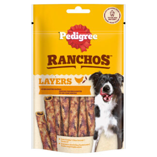 Pedigree Ranchos Layers - výhodné balení: kuřecí 8 x 60 g